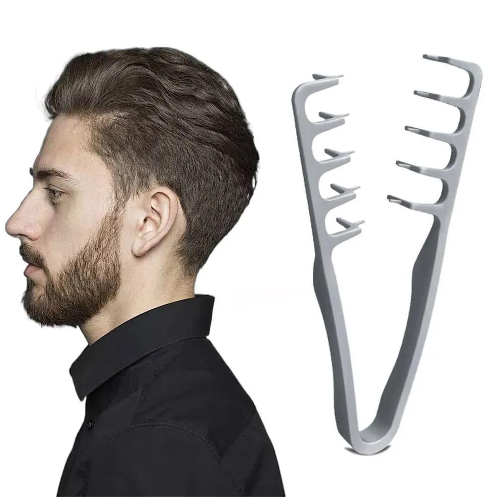 Men'S Grooming Hairstyles - Sisir Penata Rambut Bergigi Lebar untuk