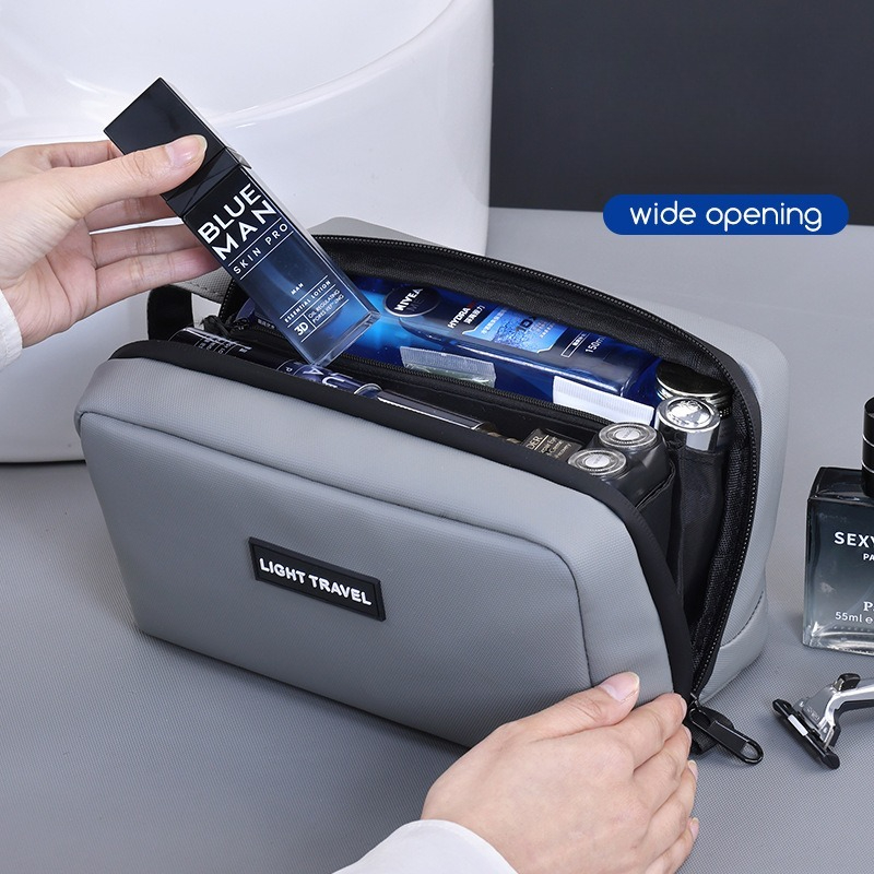 Men'S Grooming Makeup - Tas Makeup Tahan Air, Organizer Perjalanan