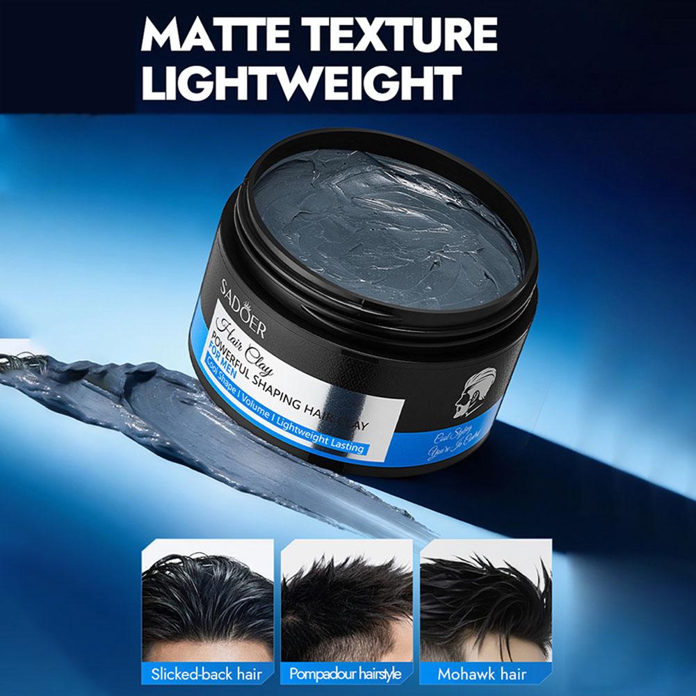 Men'S Grooming Cream - Clay Penata Rambut Pria Daya Tahan