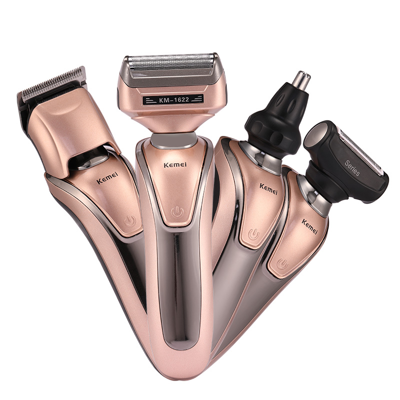 Men'S Grooming Razor Kit - Kemei 4 In 1 Alat Cukur