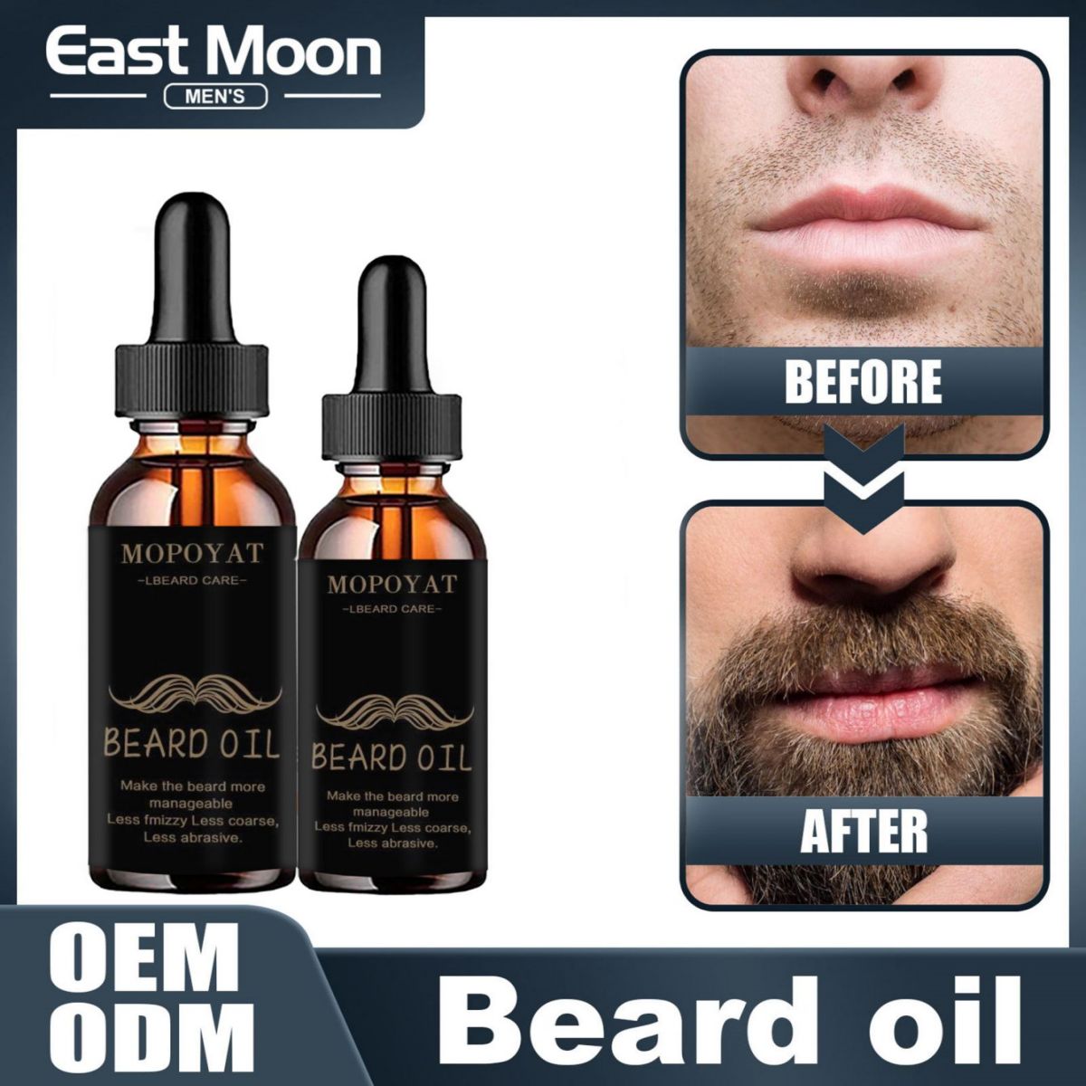 Mens Grooming Treatment - Minyak Jenggot Tumbuh Pertumbuhan Jenggot Lebih