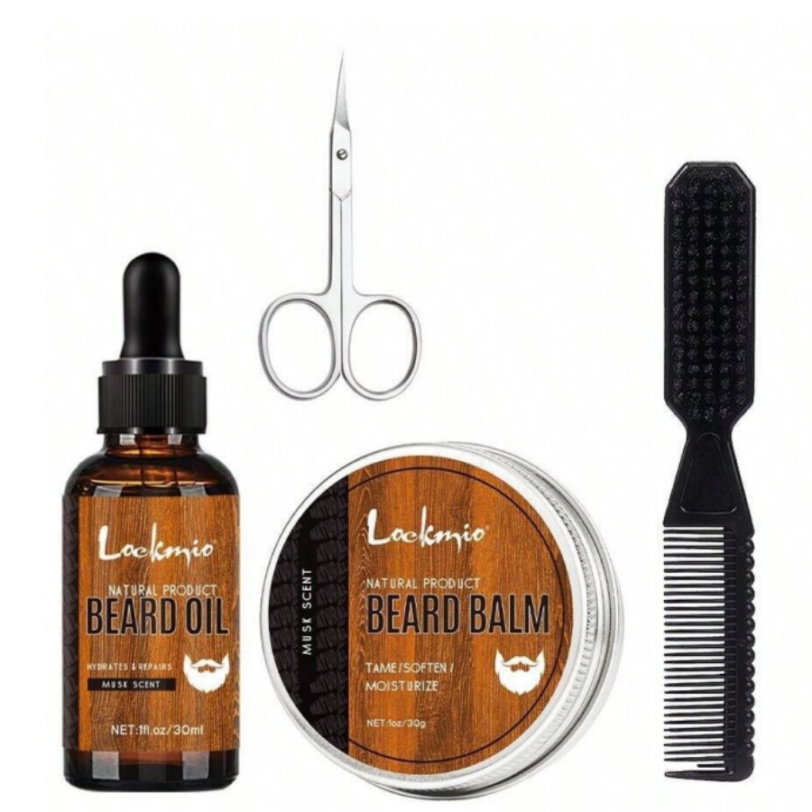 Men'S Grooming Cream - Kit Balsem jenggot pria krim pelembab