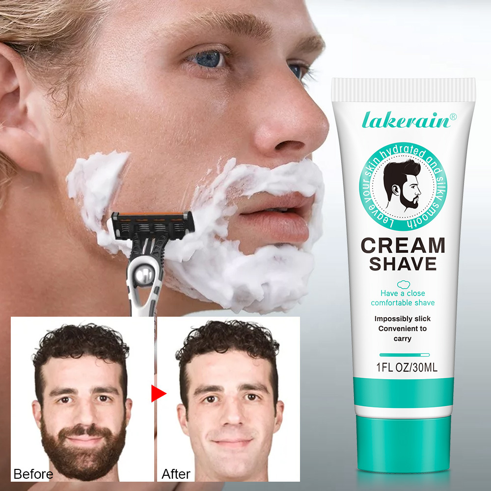 Men'S Grooming Cream - Lakerain Krim Cukur Gel Cukur Halus