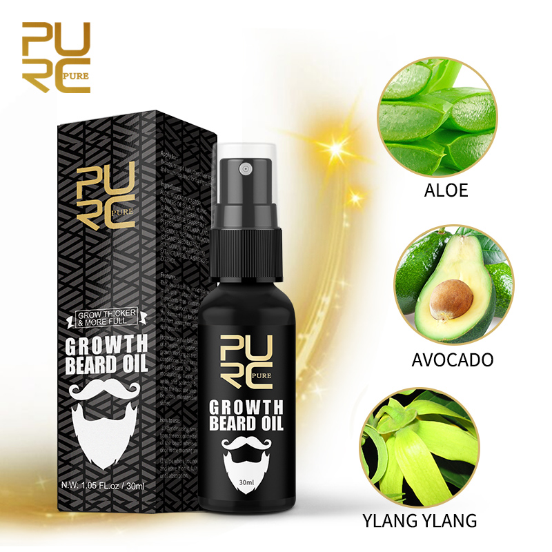 PURC minyak pertumbuhan jenggo - Mens Grooming Treatment ulasan dan harga