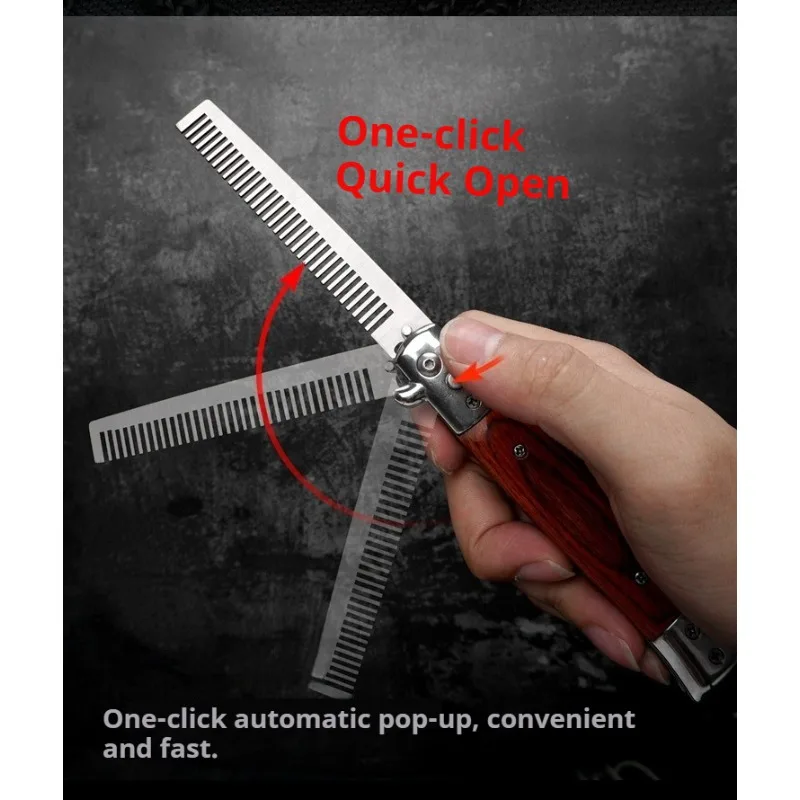 Sisir Rambut Lipat Portabel de - Men'S Grooming Hairstyles ulasan dan harga
