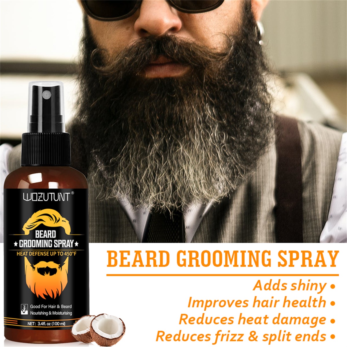 Semprotan Perawatan Jenggot, S - Mens Grooming Treatment ulasan dan harga