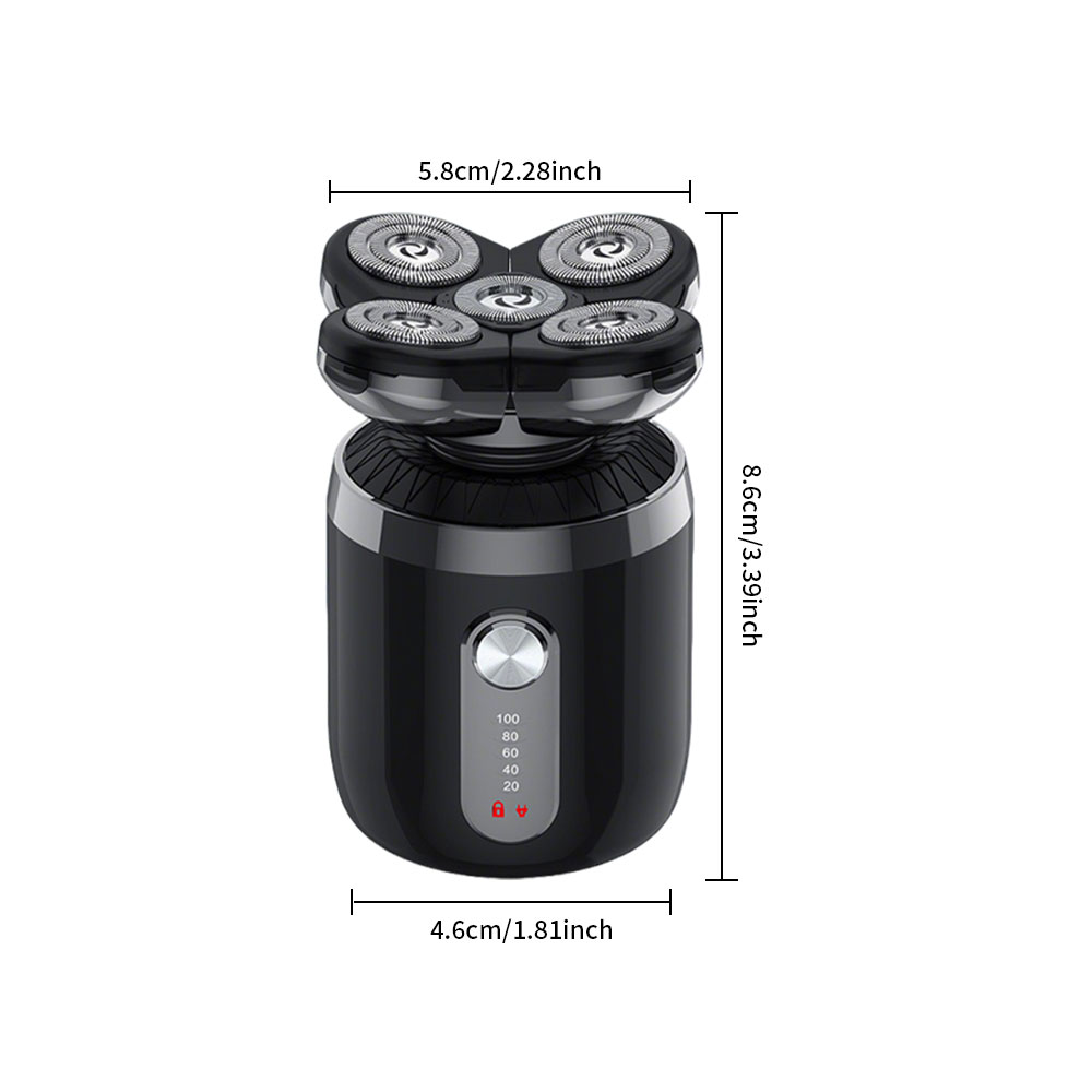Alat Cukur Elektrik 5-in-1 5 K - Men'S Grooming Razor Kit ulasan dan harga