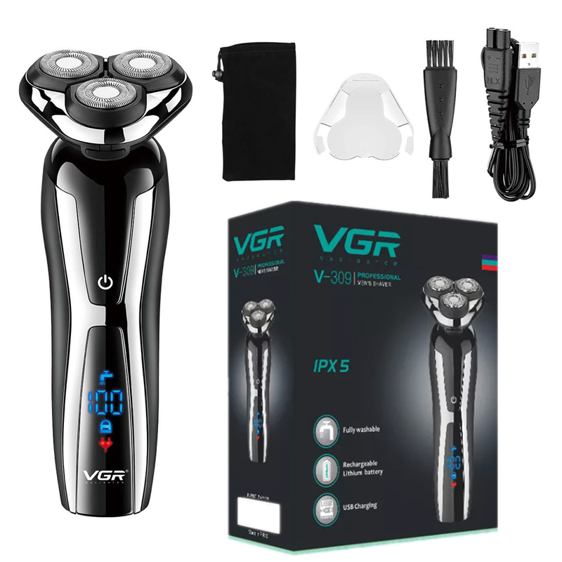VGR Alat Cukur Elektrik Basah  - Men'S Grooming Razor Kit ulasan dan harga