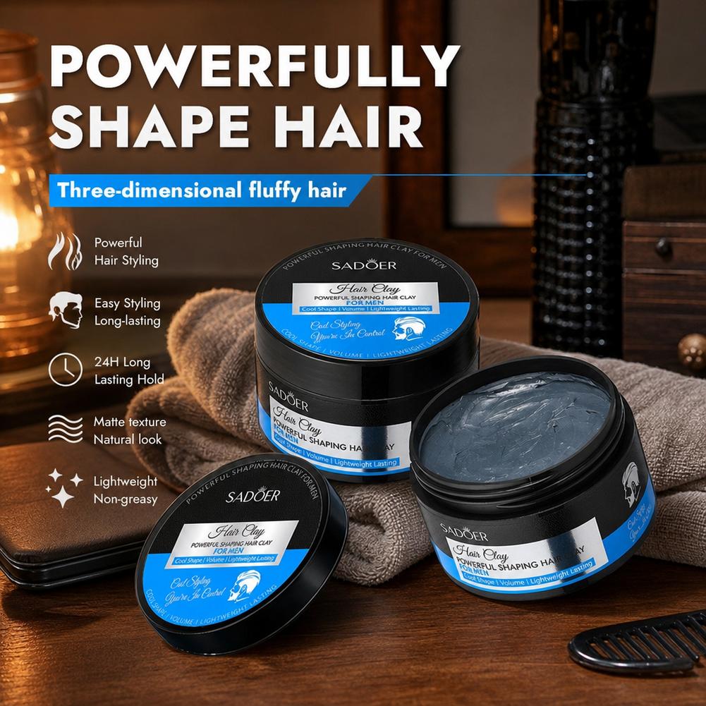 Clay Penata Rambut Matte Daya  - Men'S Grooming Cream ulasan dan harga