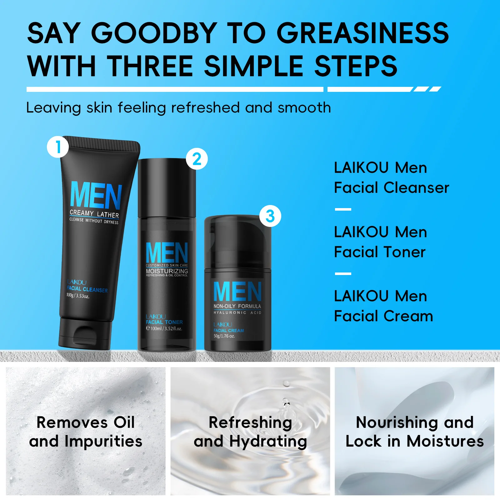 Perawatan Kulit Pria 3 in 1: P - Men'S Grooming Cream ulasan dan harga