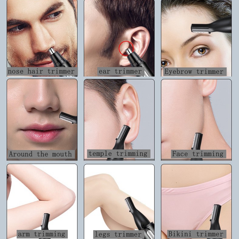Kemei alat cukur rambut pria/w - Men'S Grooming Nose Hair Trimmer ulasan dan harga