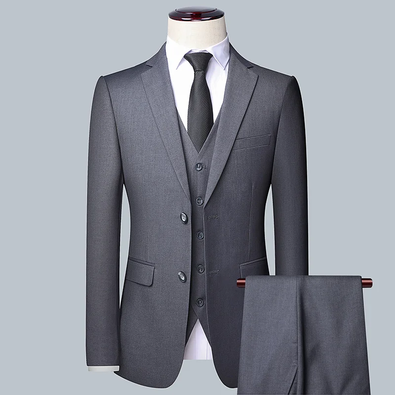 Setelan Bisnis Warna Solid Pri - Men'S Grooming Room ulasan dan harga