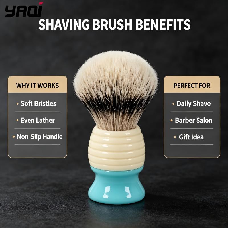 YAQI Sikat Cukur Basah Pria, S - Men'S Grooming Cream ulasan dan harga