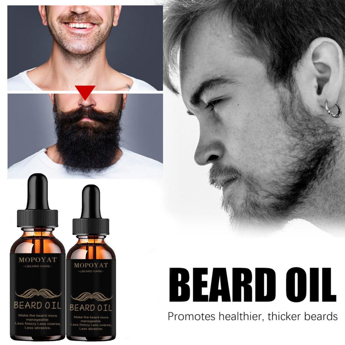 Minyak Jenggot Tumbuh Pertumbu - Mens Grooming Treatment ulasan dan harga