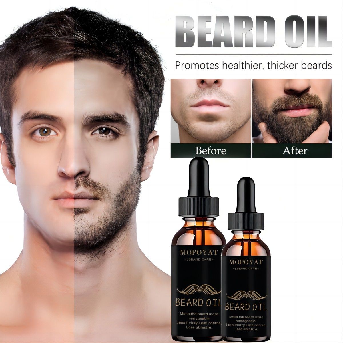 Minyak Jenggot Tumbuh Pertumbu - Mens Grooming Treatment ulasan dan harga