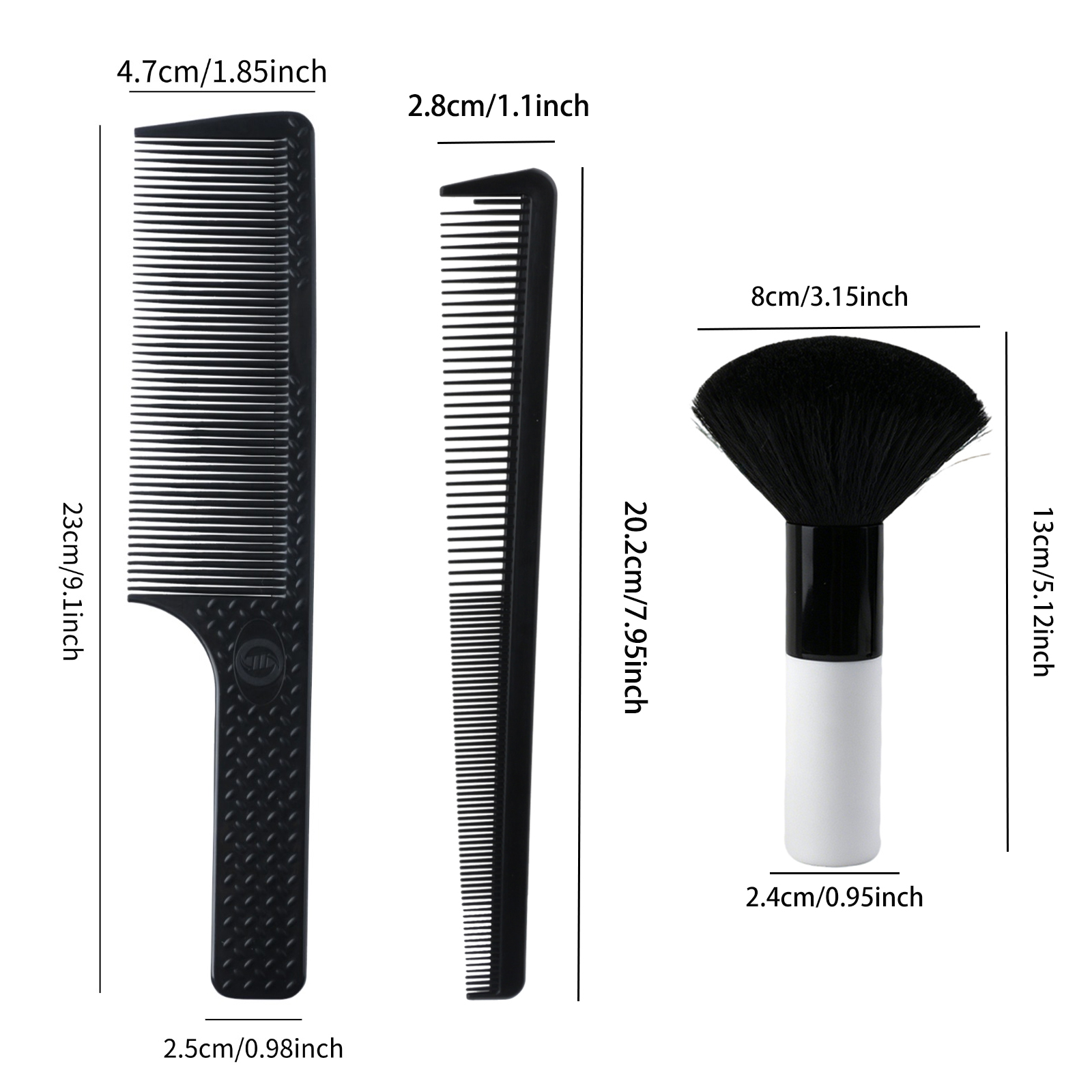 3 Buah Set Sisir Pemotong Ramb - Men'S Grooming Hairstyles ulasan dan harga
