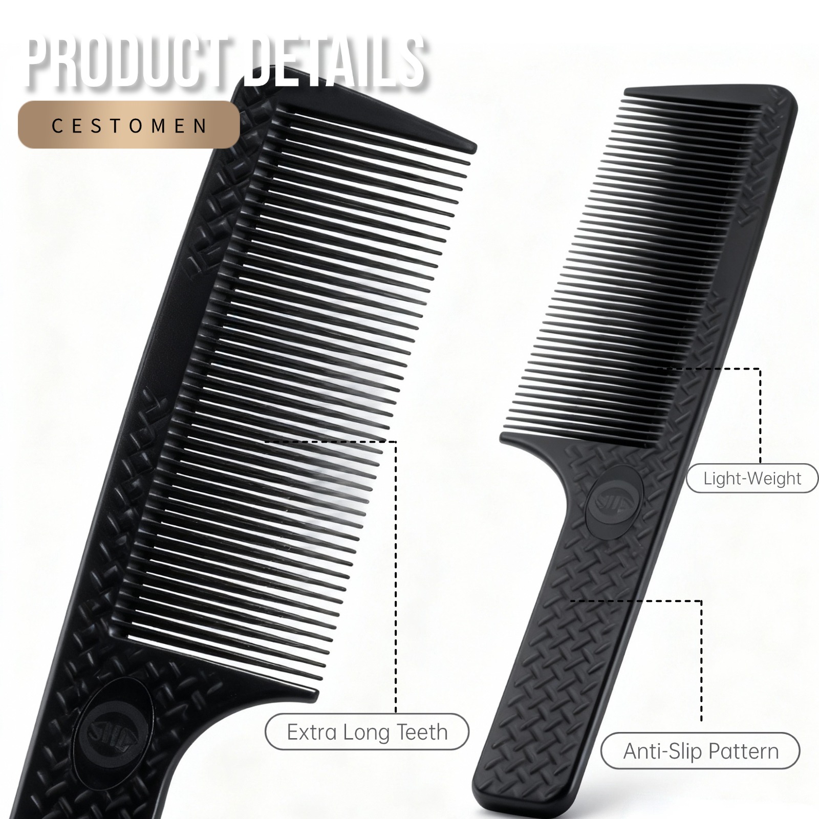 3 Buah Set Sisir Pemotong Ramb - Men'S Grooming Hairstyles ulasan dan harga