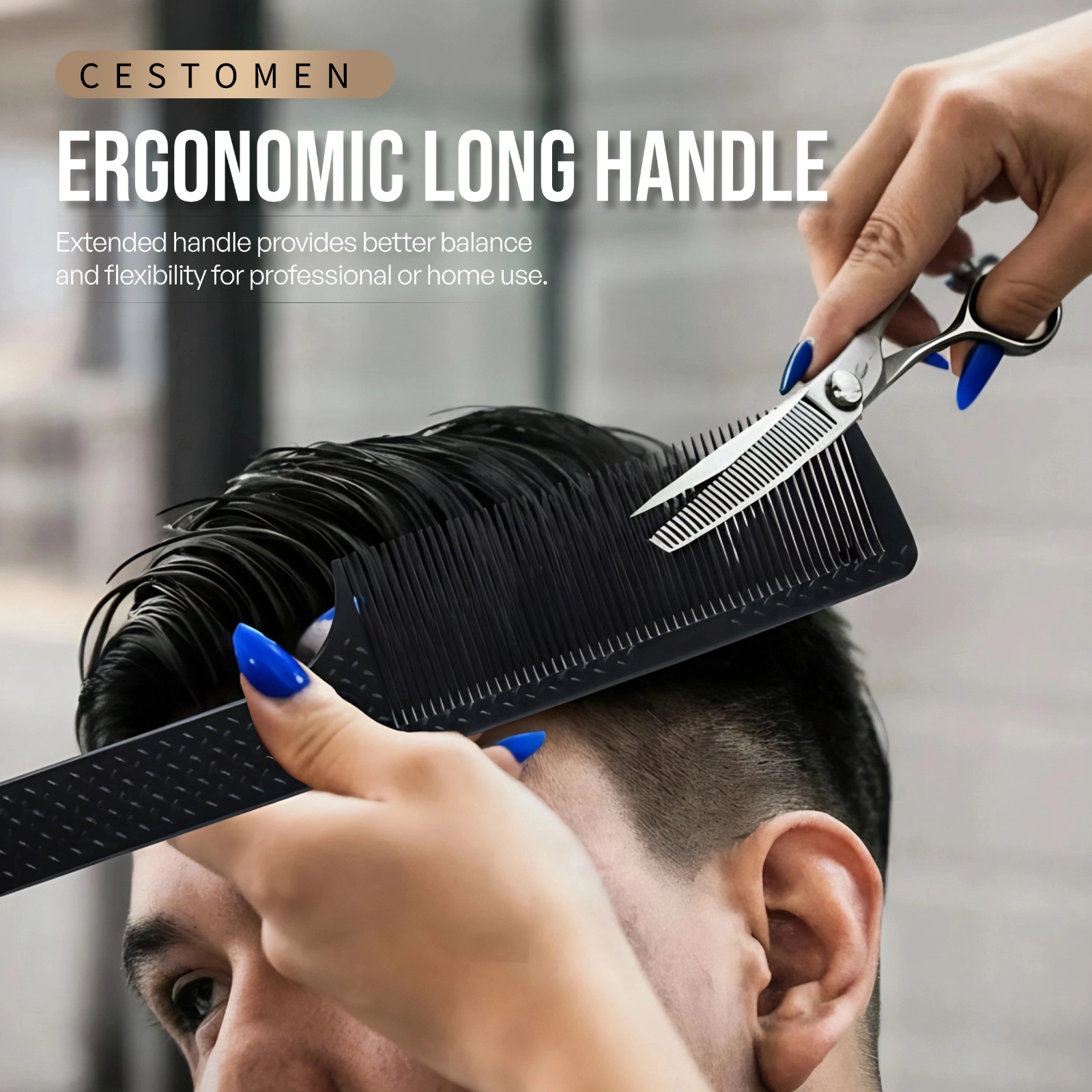 3 Buah Set Sisir Pemotong Ramb - Men'S Grooming Hairstyles ulasan dan harga