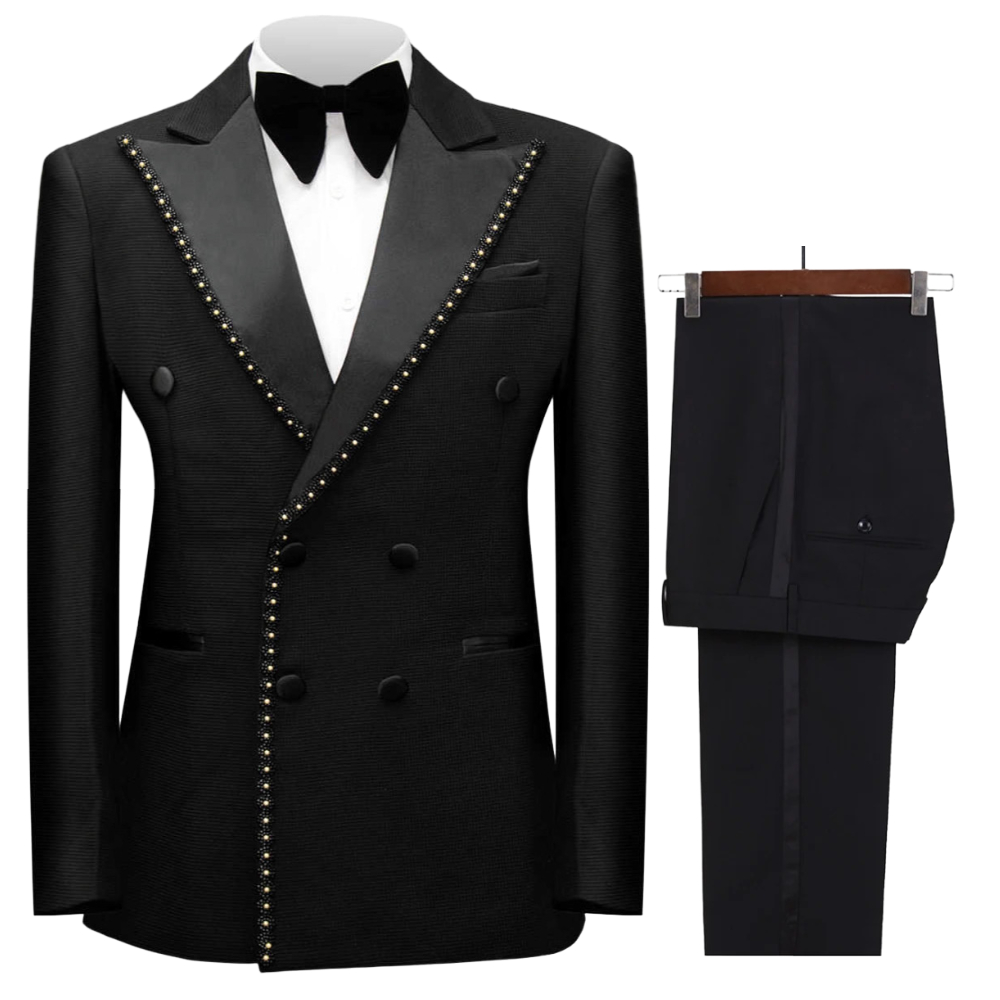 Jas Formal Pria Double Breaste - Men'S Grooming Room ulasan dan harga