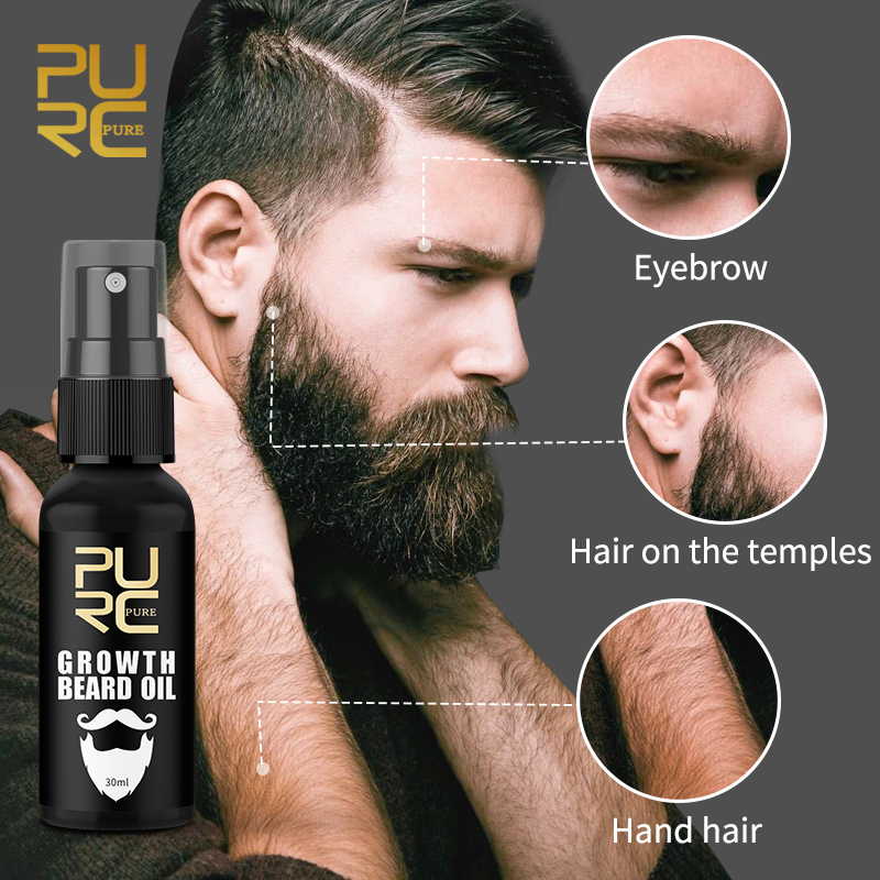PURC minyak penumbuh jenggot u - Mens Grooming Treatment ulasan dan harga