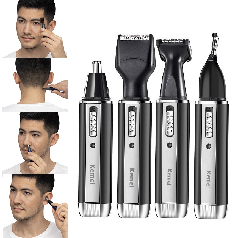 Kemei Alat Cukur Rambut Elektr - Men'S Grooming Nose Hair Trimmer ulasan dan harga