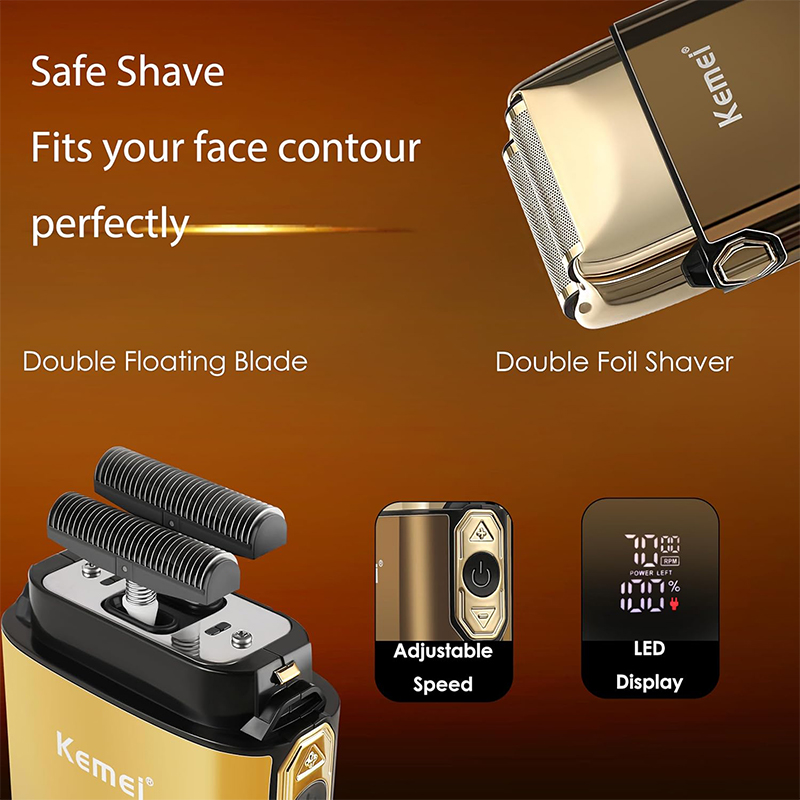Alat Cukur Rambut Elektrik Kem - Men'S Grooming Razor Kit ulasan dan harga