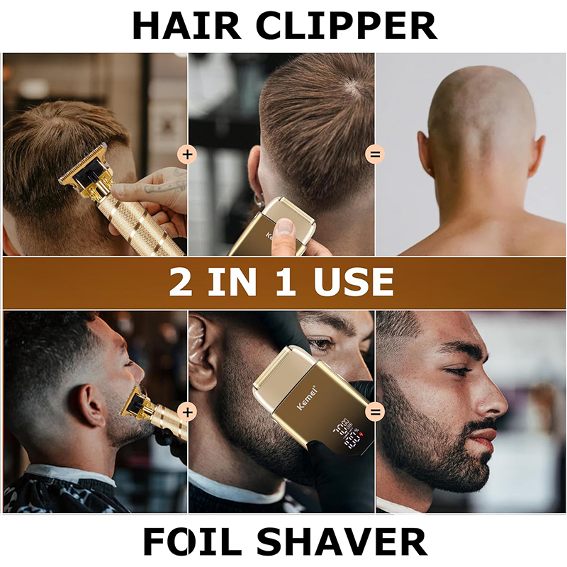 Alat Cukur Rambut Elektrik Kem - Men'S Grooming Razor Kit ulasan dan harga