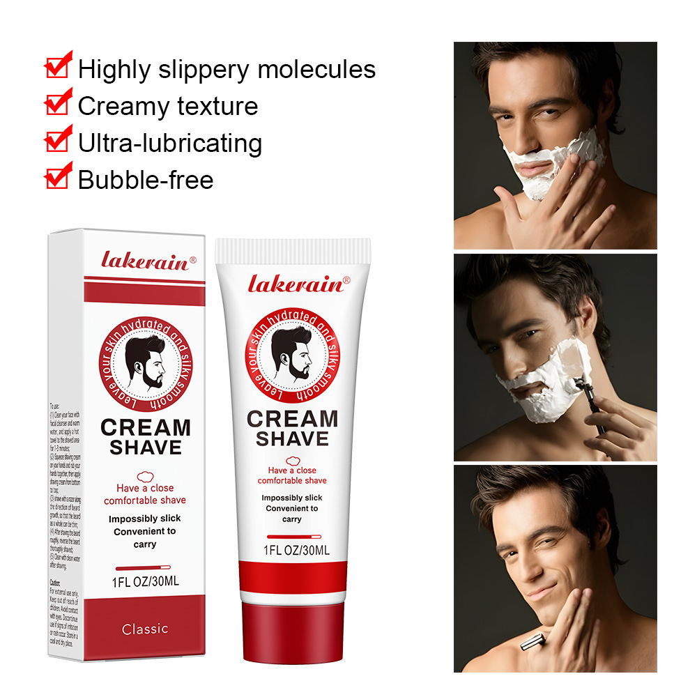 Lakerain Krim Cukur Gel Cukur  - Men'S Grooming Cream ulasan dan harga