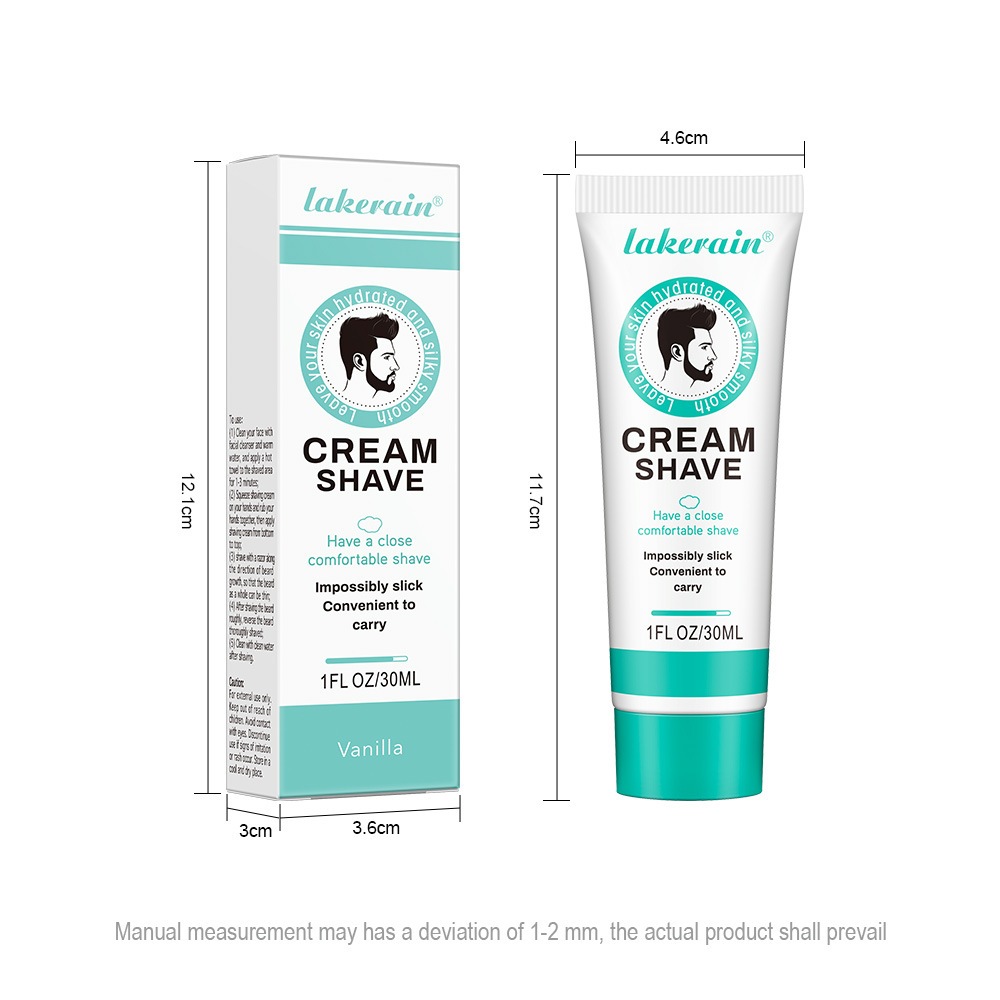 Lakerain Krim Cukur Gel Cukur  - Men'S Grooming Cream ulasan dan harga